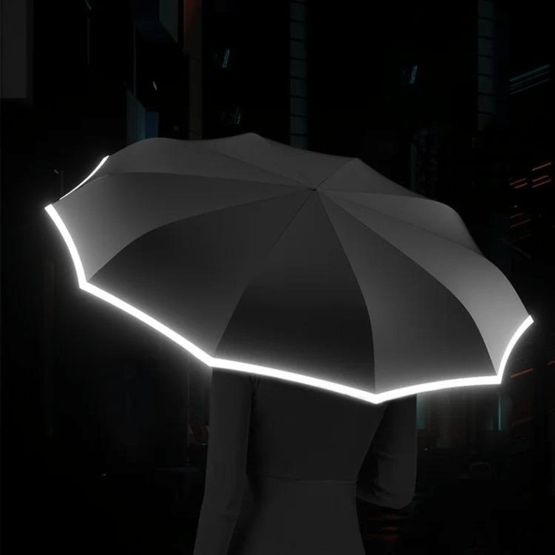 Automatic compact umbrella with a reinforced windproof frame - product photo 5