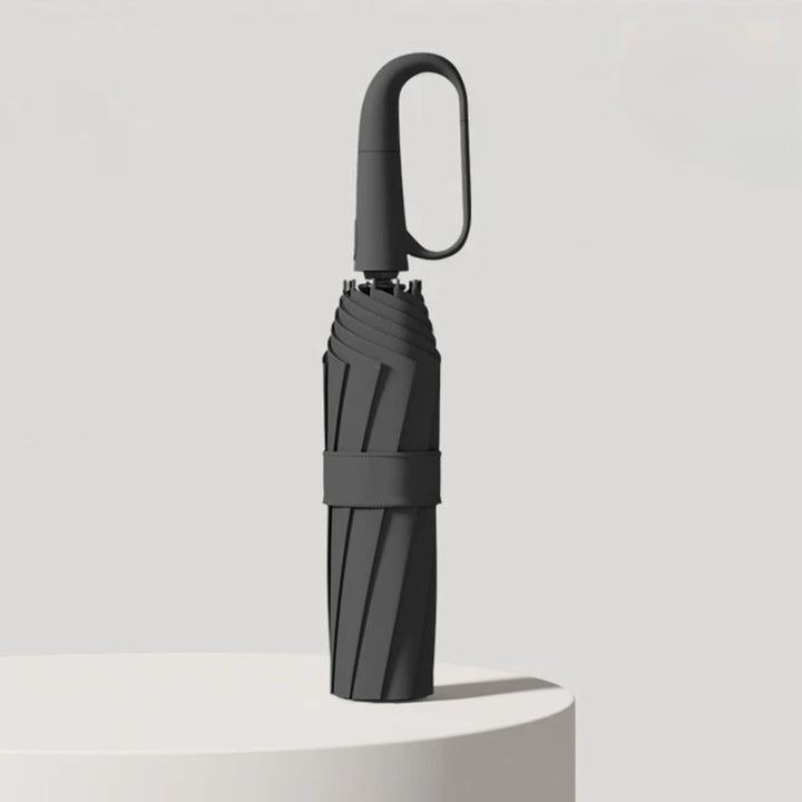 Automatic compact umbrella with a reinforced windproof frame - product photo 8