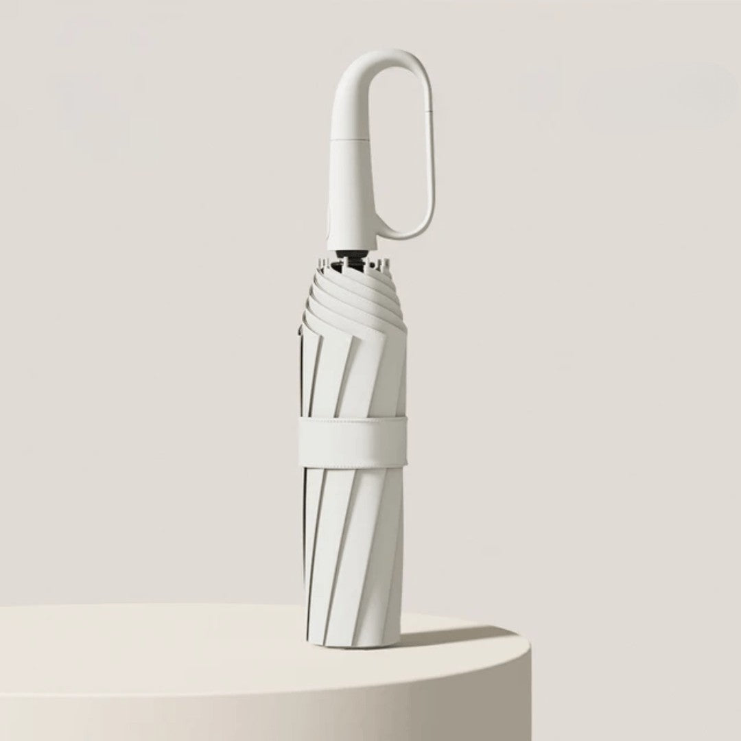 Automatic compact umbrella with a reinforced windproof frame - product photo 9
