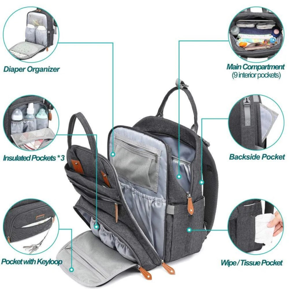 Diaper bag keaton - product photo 6