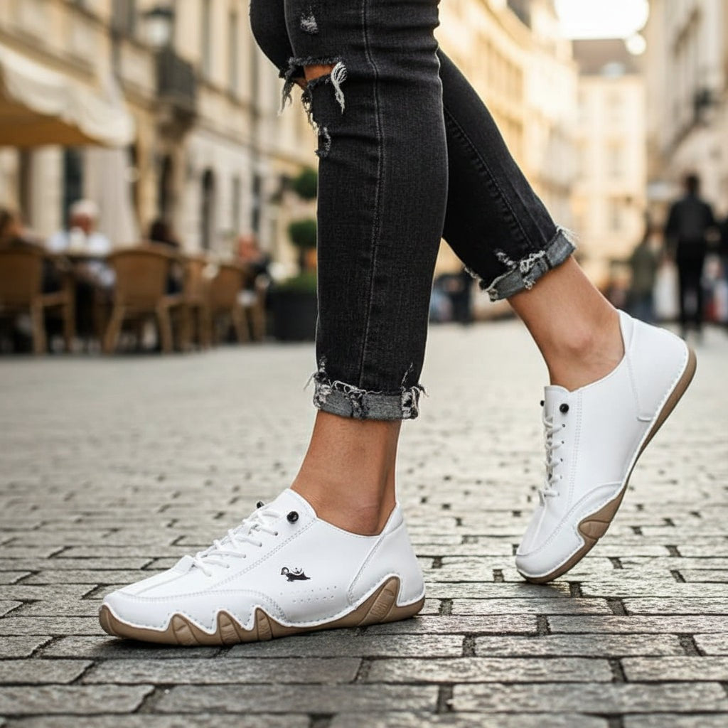Minimalist barefoot shoe with a wide toe box and thin flexible sole - product photo 6