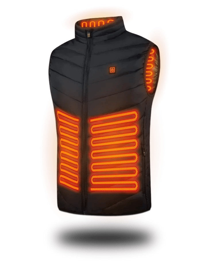 Battery-heated jacket with adjustable heat settings - product photo 1