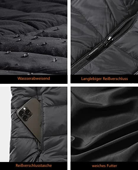 Battery-heated jacket with adjustable heat settings - product photo 12