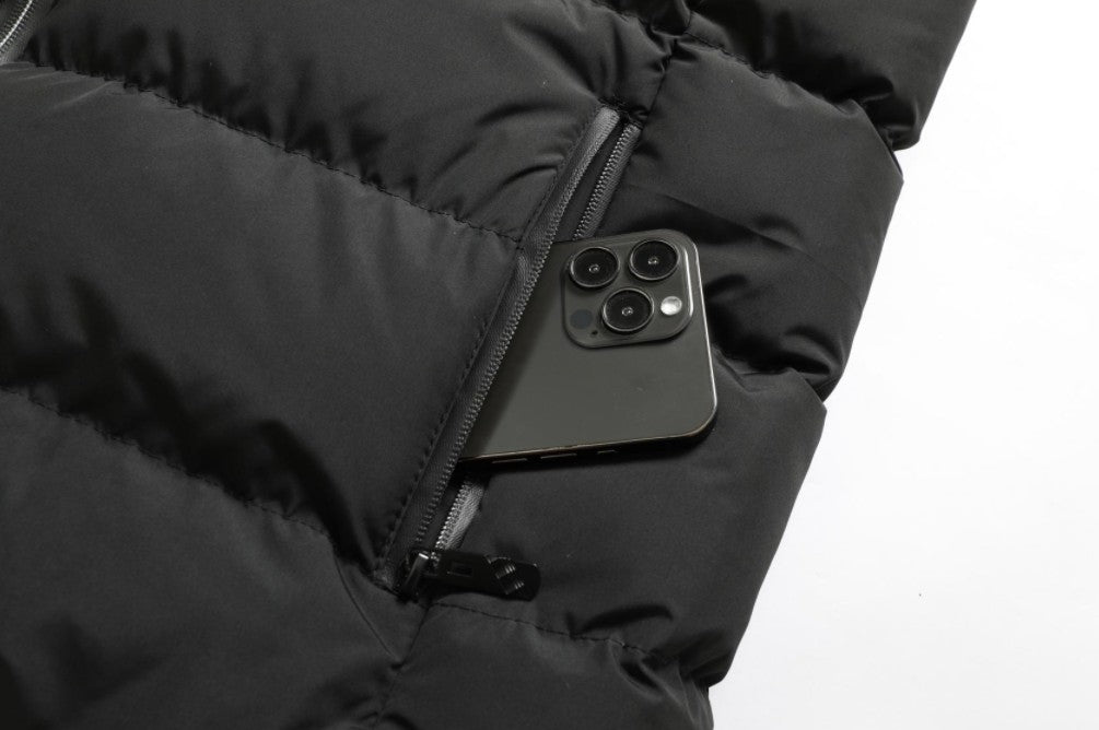 Battery-heated jacket with adjustable heat settings - product photo 13