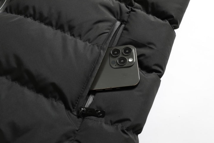 Battery-heated jacket with adjustable heat settings - product photo 13