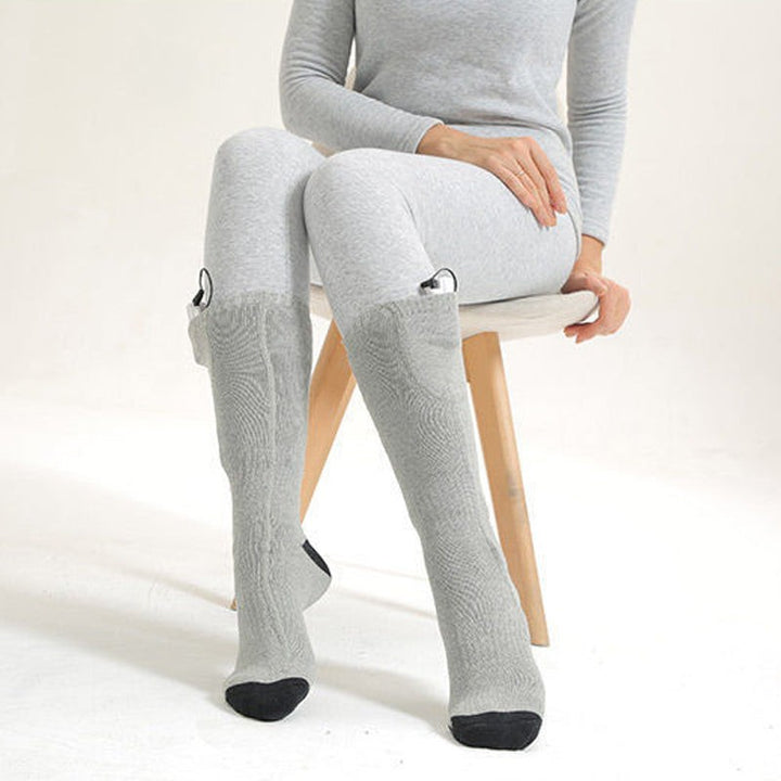 Battery-heated socks with a thermostat control - product photo 10