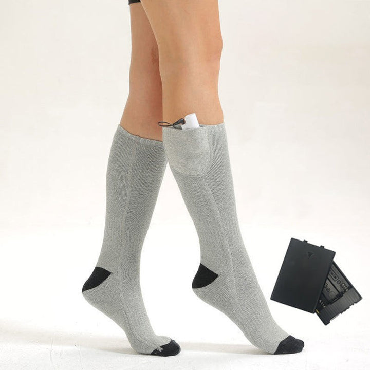 Battery-heated socks with a thermostat control - product photo 12