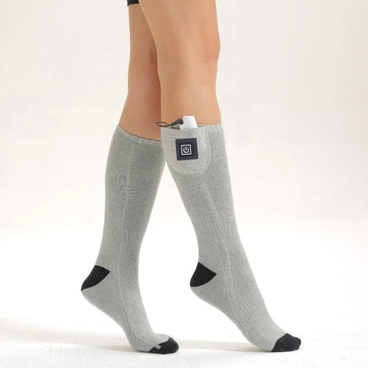 Battery-heated socks with a thermostat control - product photo 13