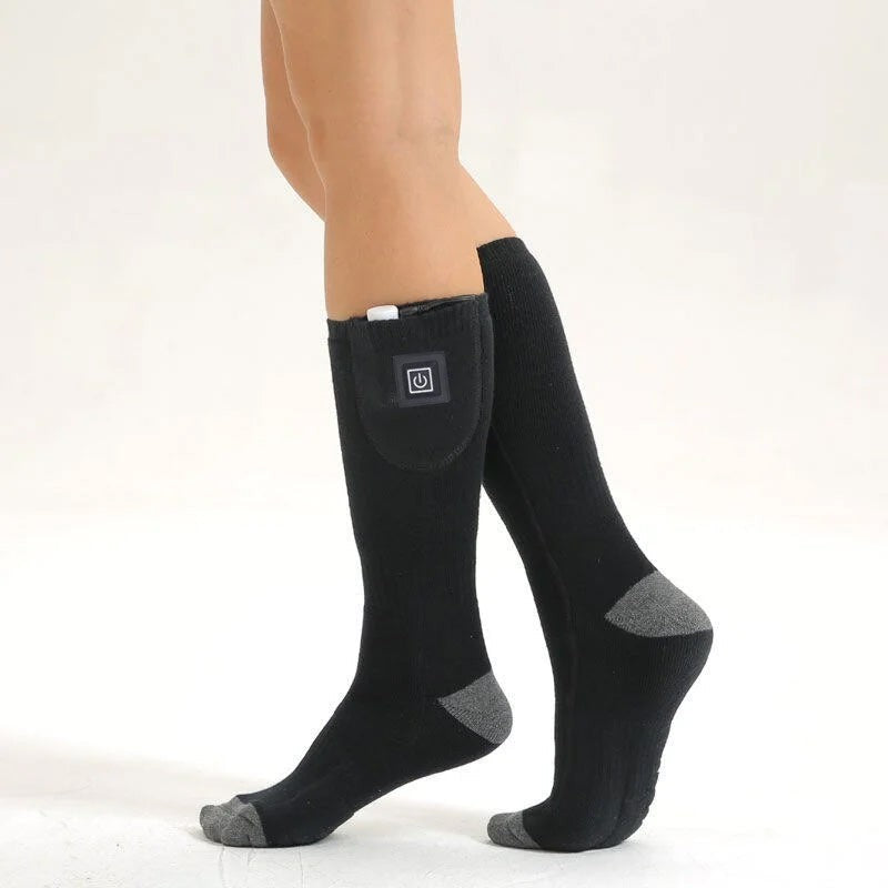 Battery-heated socks with a thermostat control - product photo 14