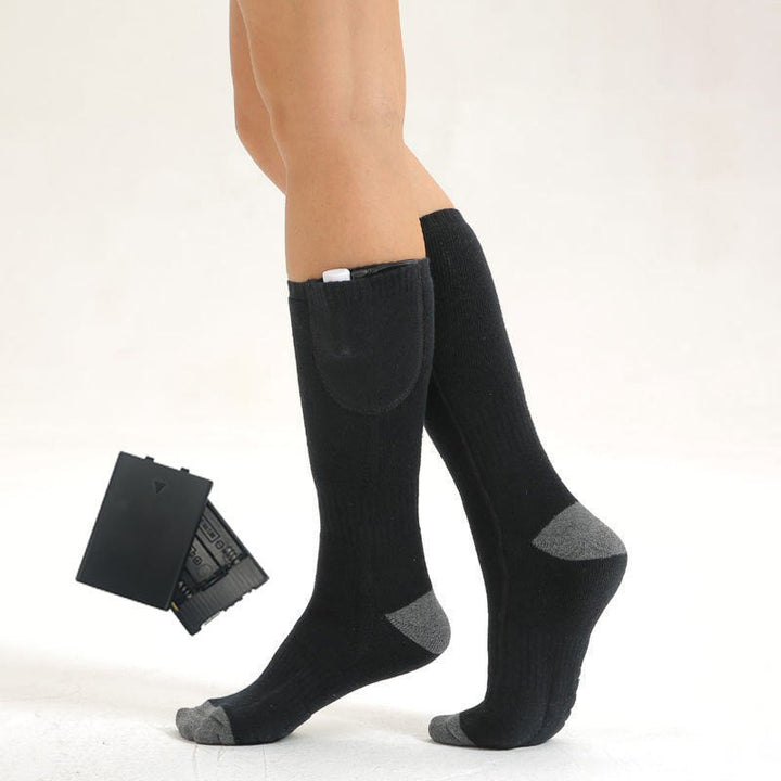 Battery-heated socks with a thermostat control - product photo 15