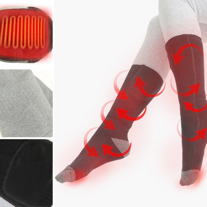 Battery-heated socks with a thermostat control - product photo 9