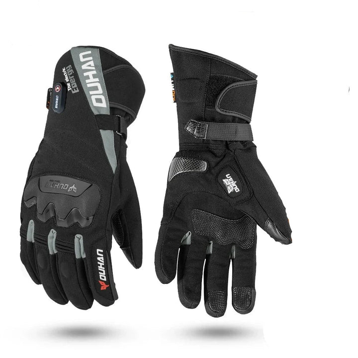 Battery-heated winter gloves with a weatherproof shell - product photo 5