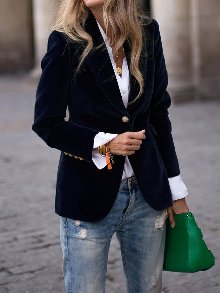 Ava | Classic Women’s Button-Up Casual Blazer