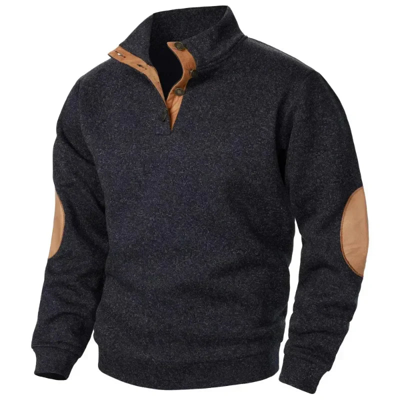 Ethan | Versatile V-Neck Sweatshirt for Outdoor and Casual Wear