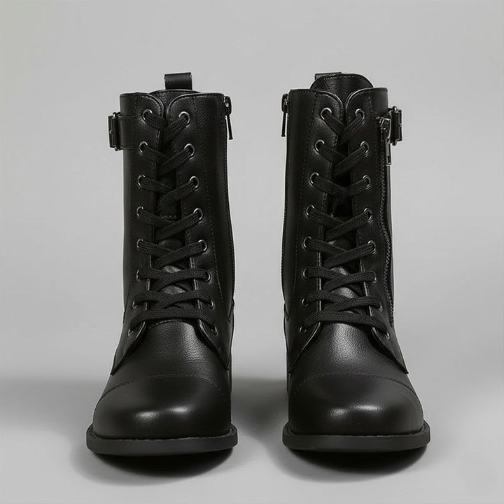 Mila | Orthopedic Side-Zipper Ankle Boots For Women