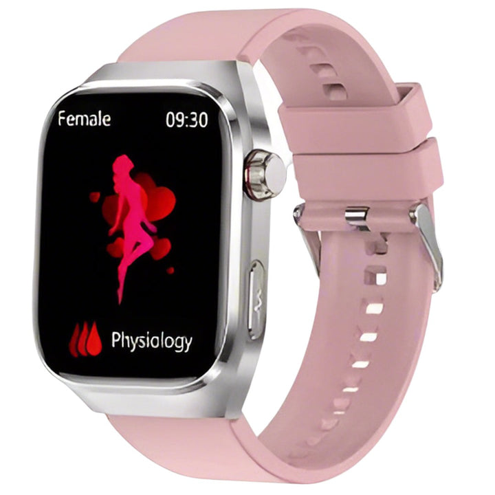 Bluetooth fitness watch with a steel strap - product photo 2