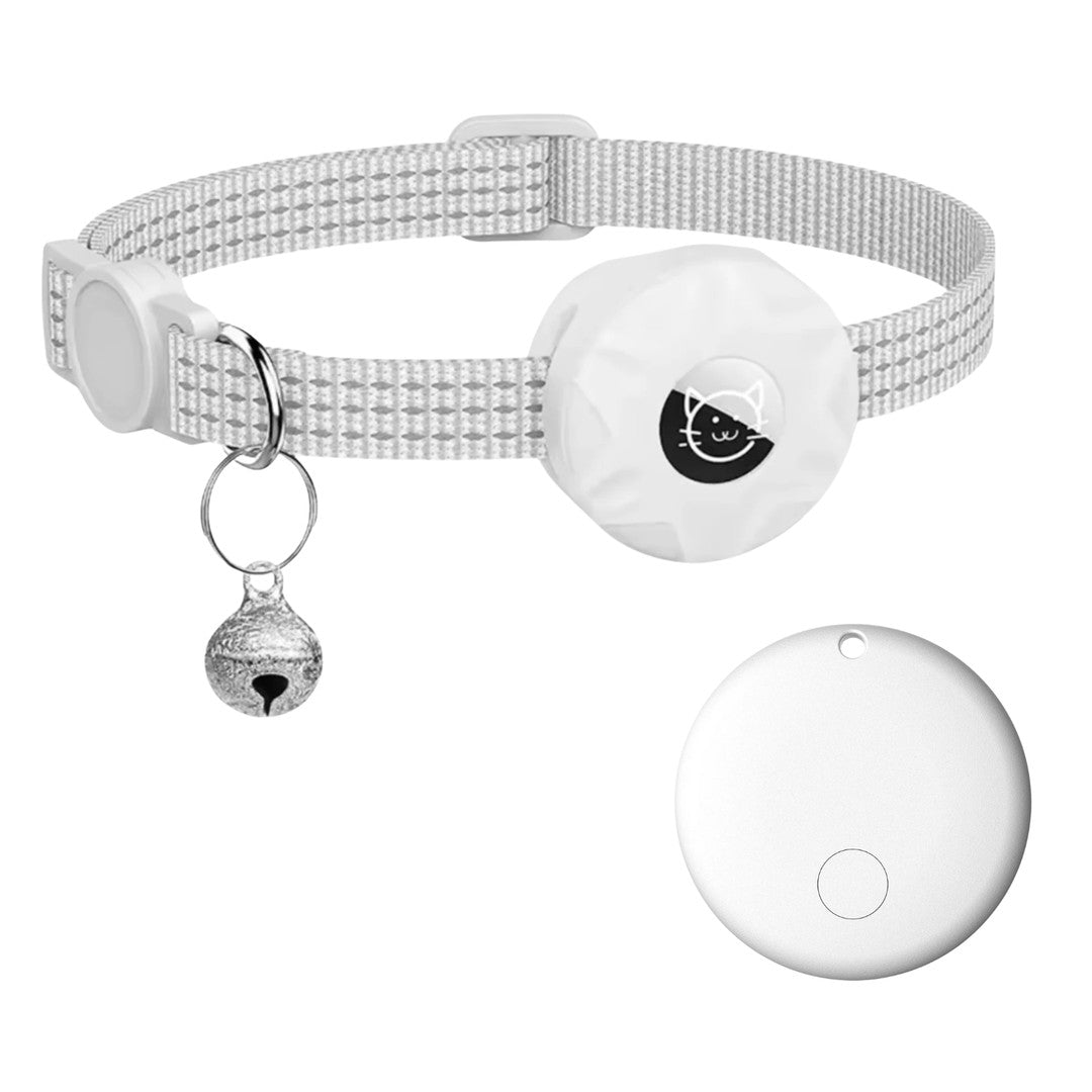 Bluetooth pet tracker on a reflective collar - product photo 13