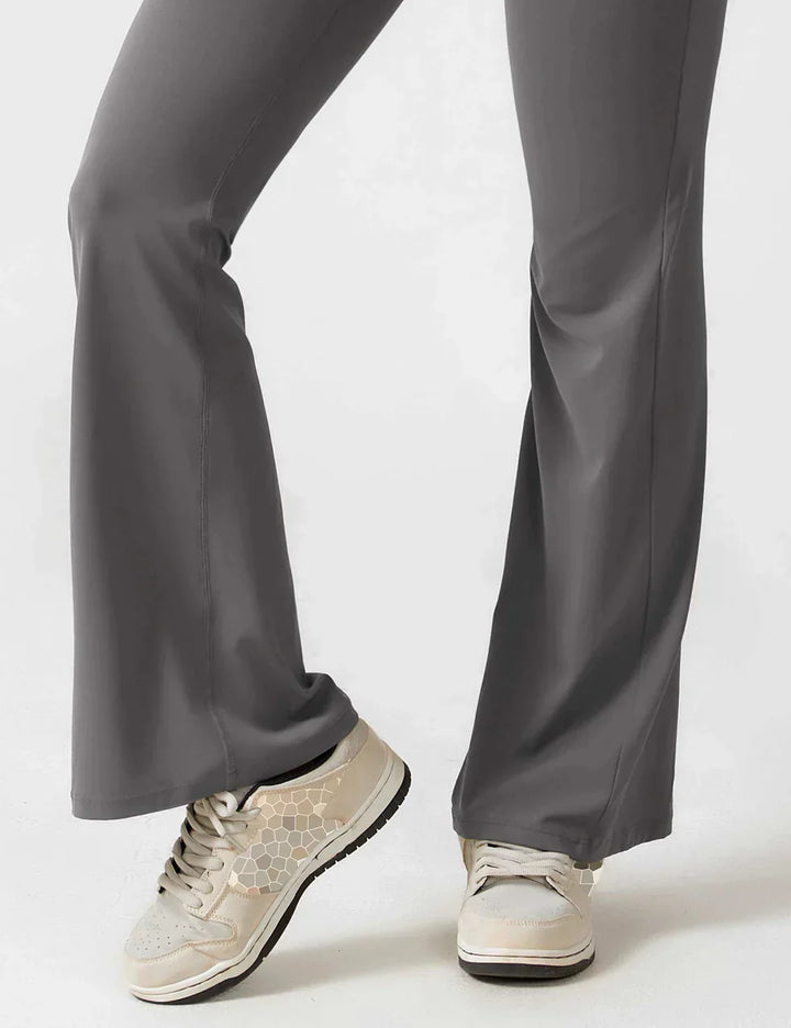 Selene | Women’s Flared Jumpsuit with V-Back Design