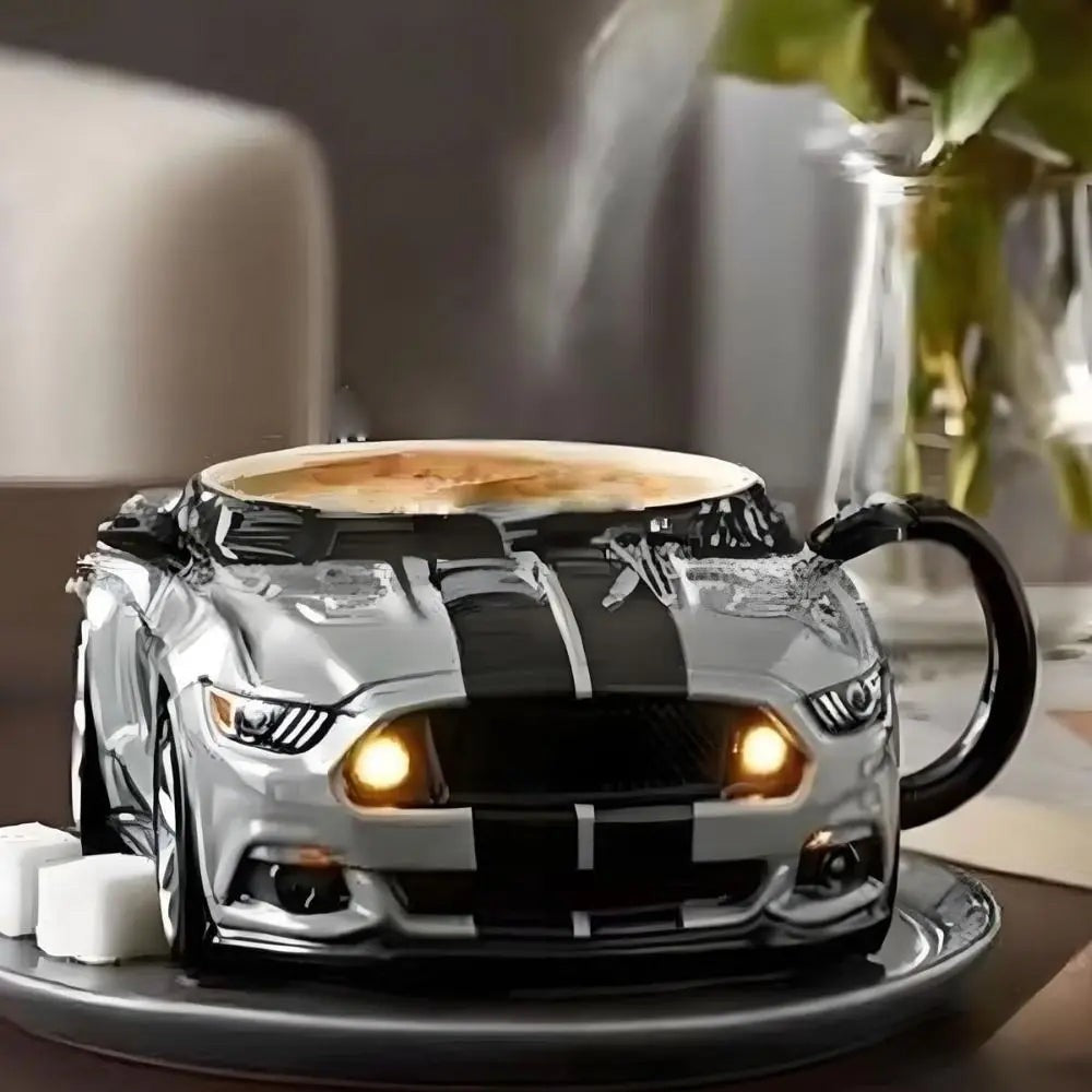 Car-shaped 3D novelty coffee mug - product photo 2