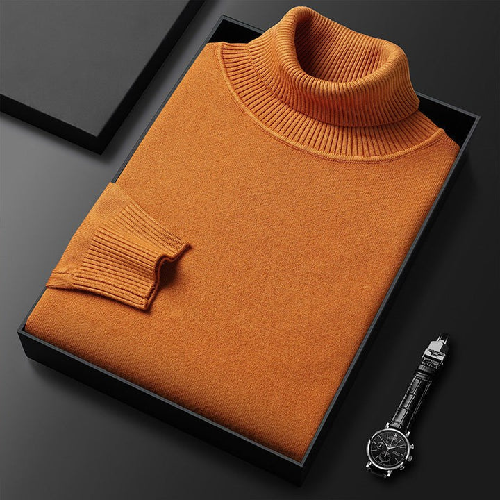 Cashmere-blend turtleneck sweater - product photo 2