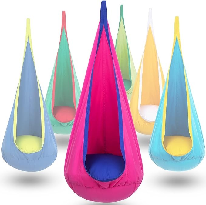 Children's hanging swing chair - product photo 1