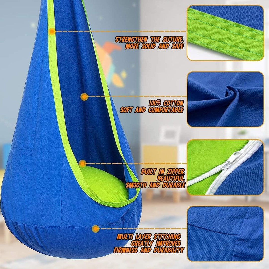 Children's hanging swing chair - product photo 13