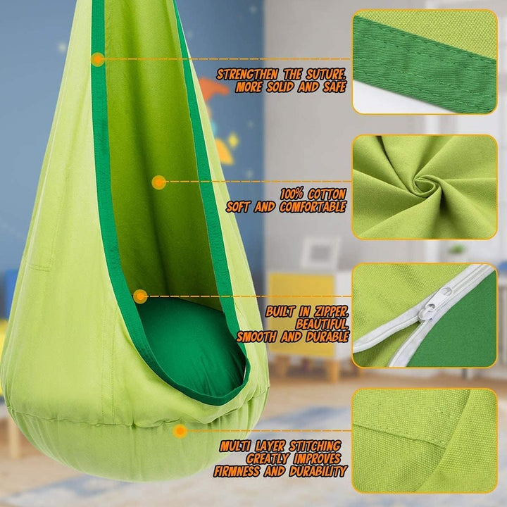 Children's hanging swing chair - product photo 19