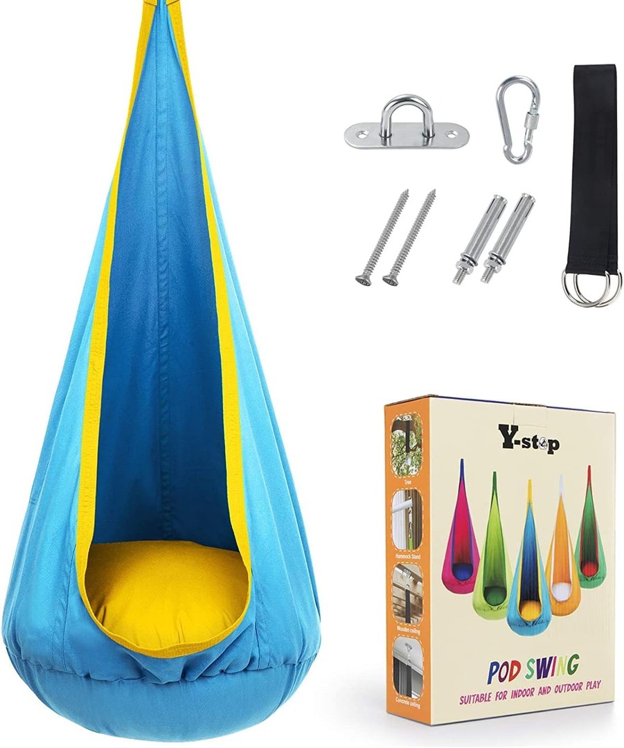 Children's hanging swing chair - product photo 2