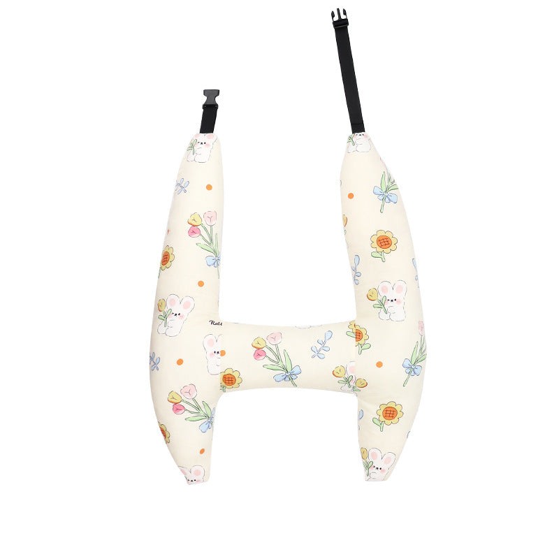 Children's travel neck pillow with head support - product photo 5