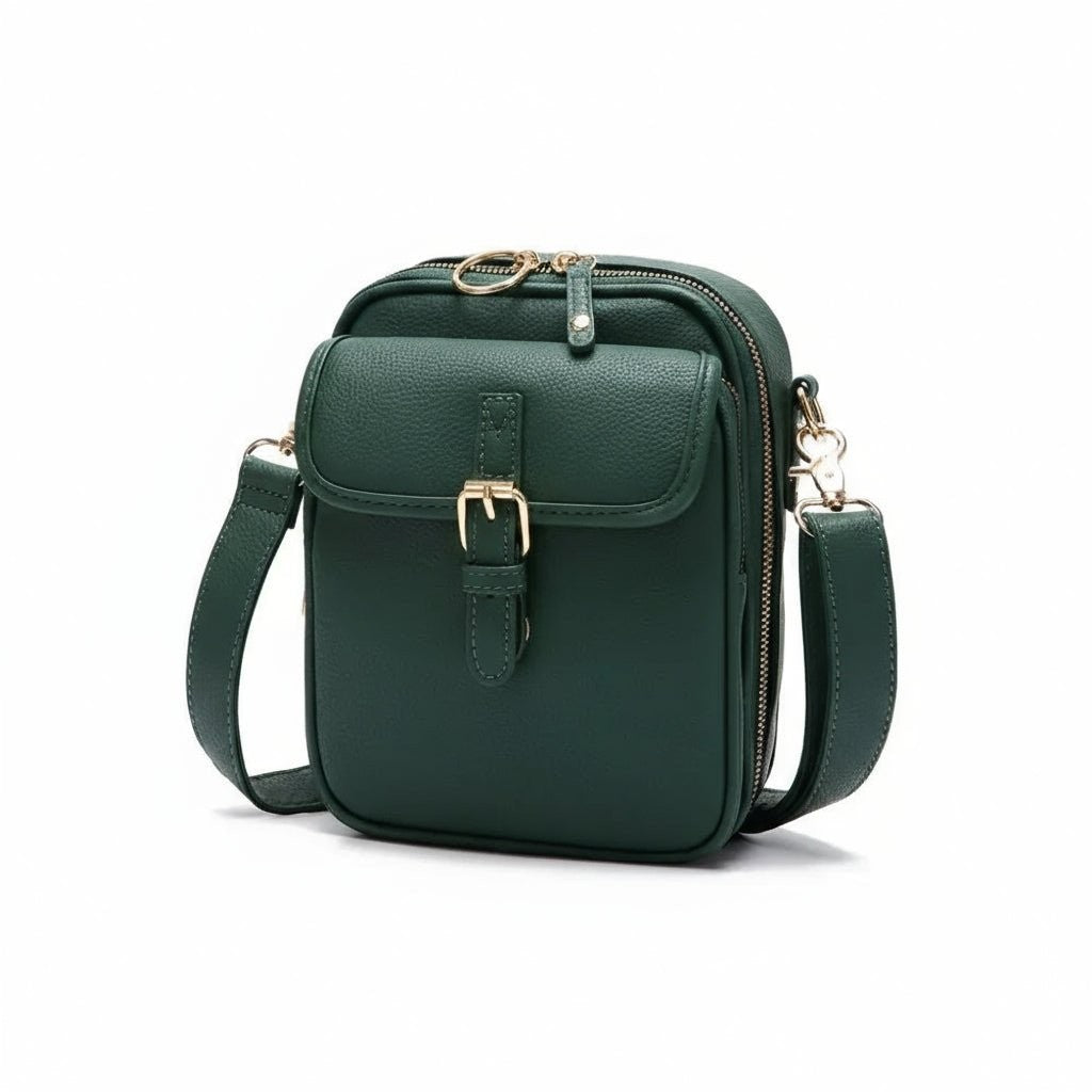 Compact anti-theft bag with inward-facing zips - product photo 10