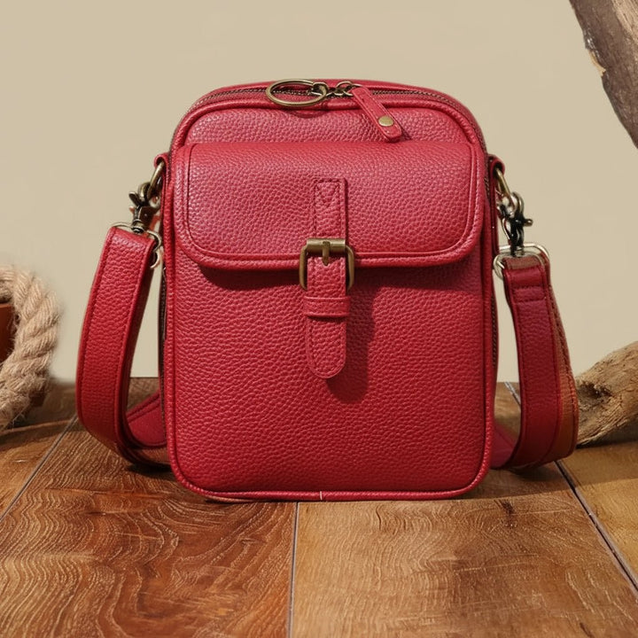 Compact anti-theft bag with inward-facing zips - product photo 2
