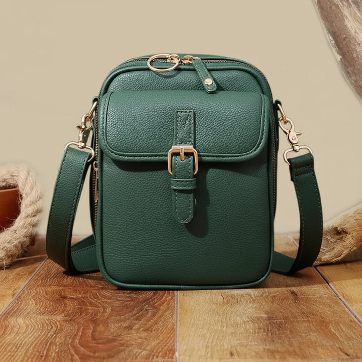 Compact anti-theft bag with inward-facing zips - product photo 3