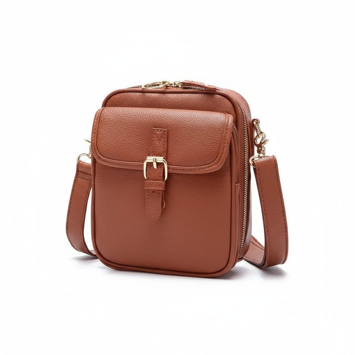 Compact anti-theft bag with inward-facing zips - product photo 8