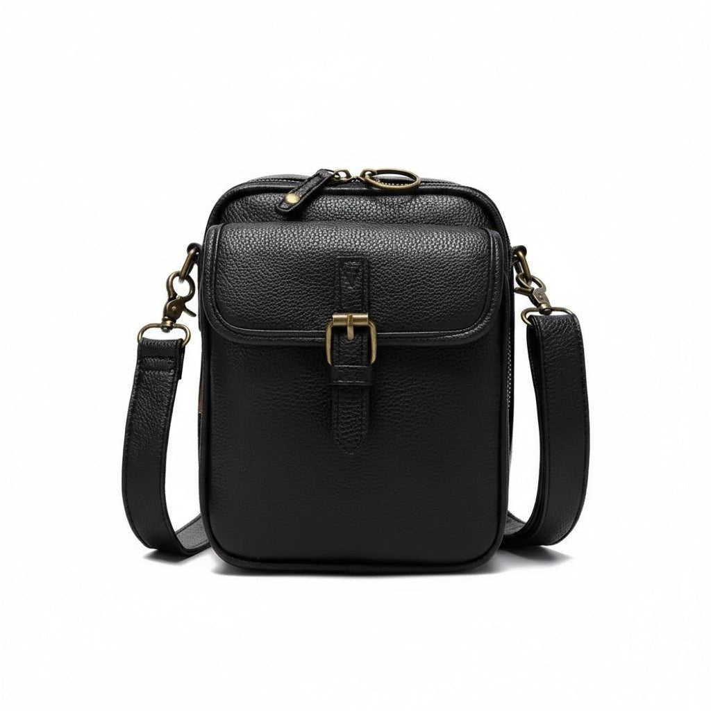 Compact anti-theft bag with inward-facing zips - product photo 9