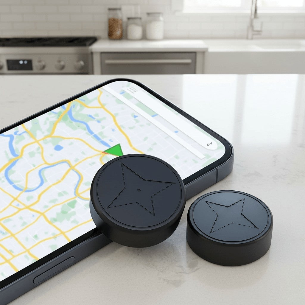 Compact GPS tracker with a magnetic mount - product photo 1