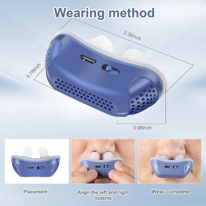 Compact nasal device for snoring - product photo 4