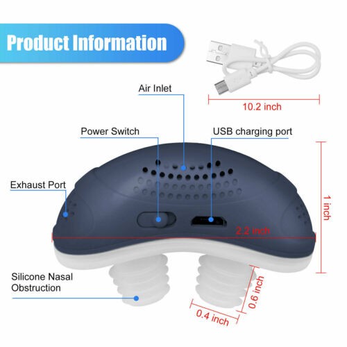 Compact nasal device for snoring - product photo 6