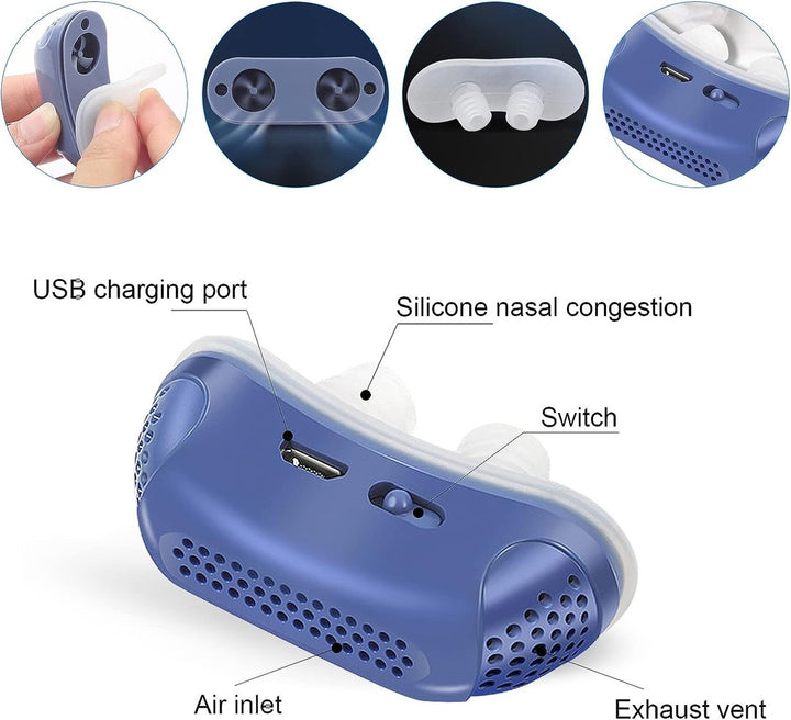 Compact nasal device for snoring - product photo 7
