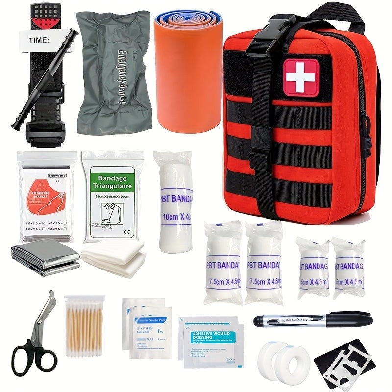 First aid kit with a tourniquet in an open carry bag - product photo 2