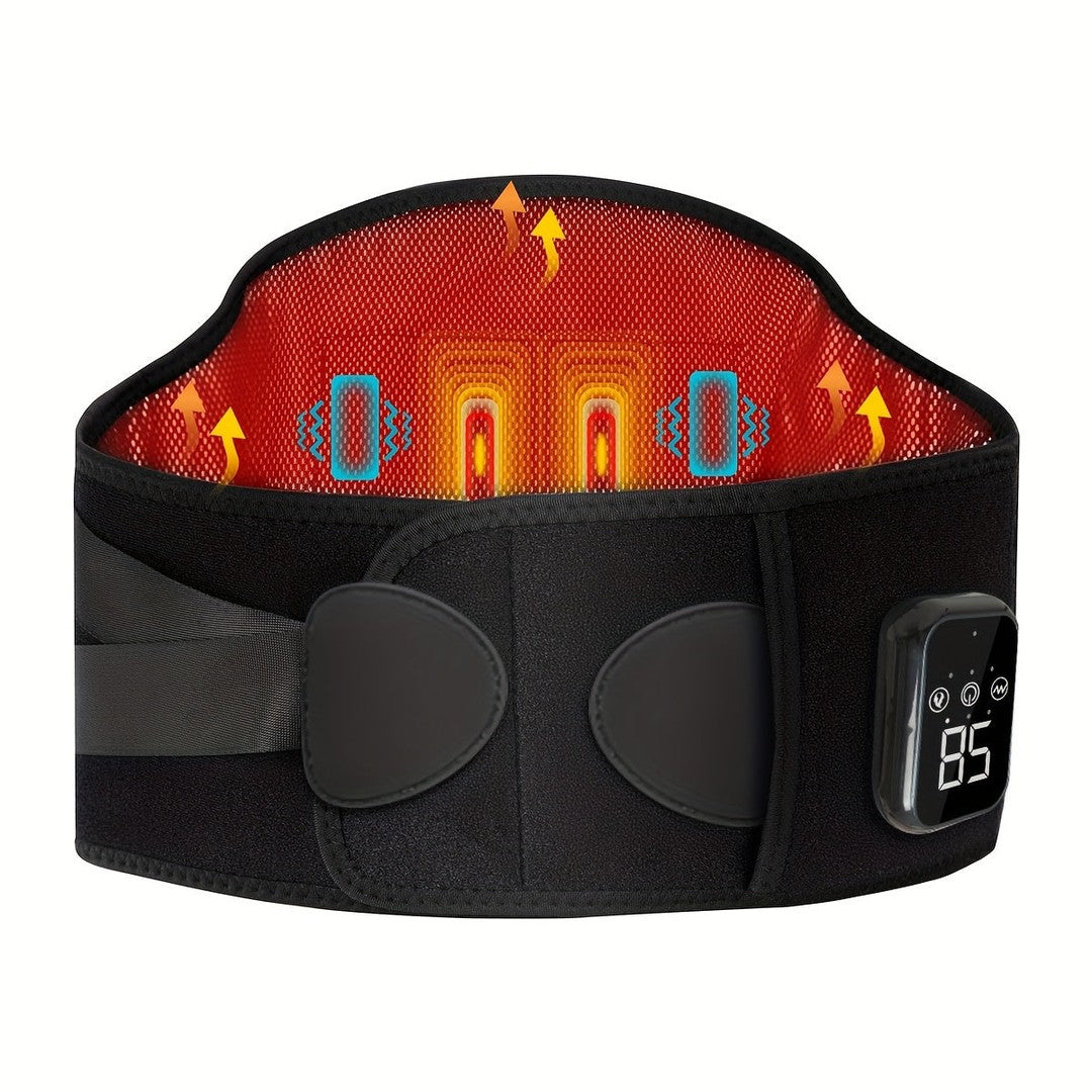 Cordless heated belt worn around the waist - product photo 4