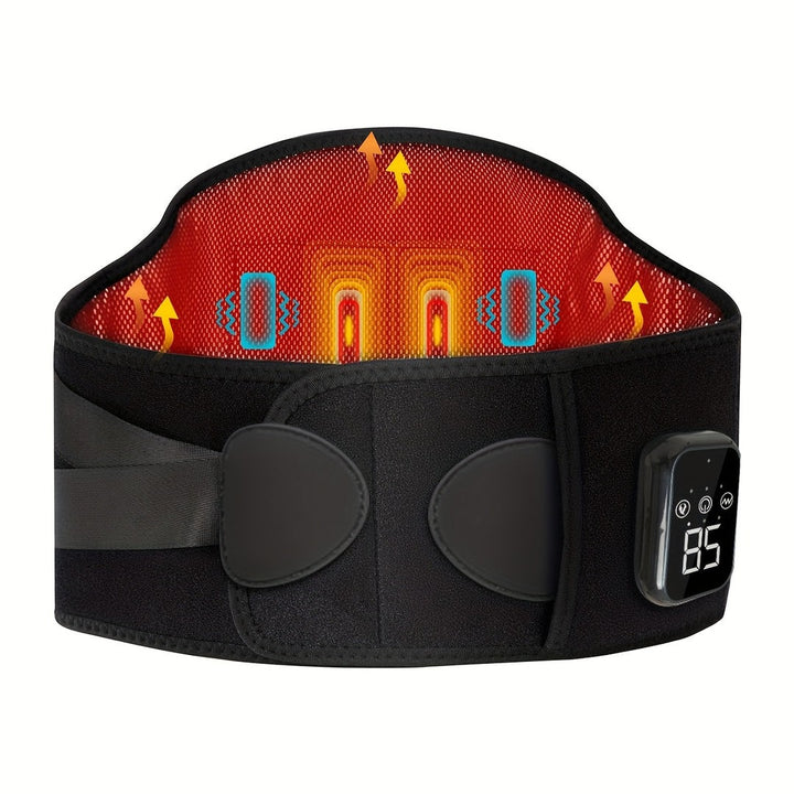 Cordless heated belt worn around the waist - product photo 4