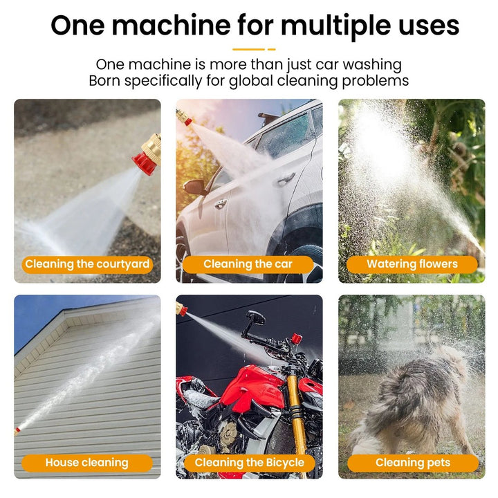 Cordless pressure washer with an adjustable nozzle - product photo 4