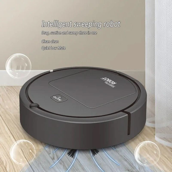 Cordless robot vacuum cleaning a hard floor - product photo 8