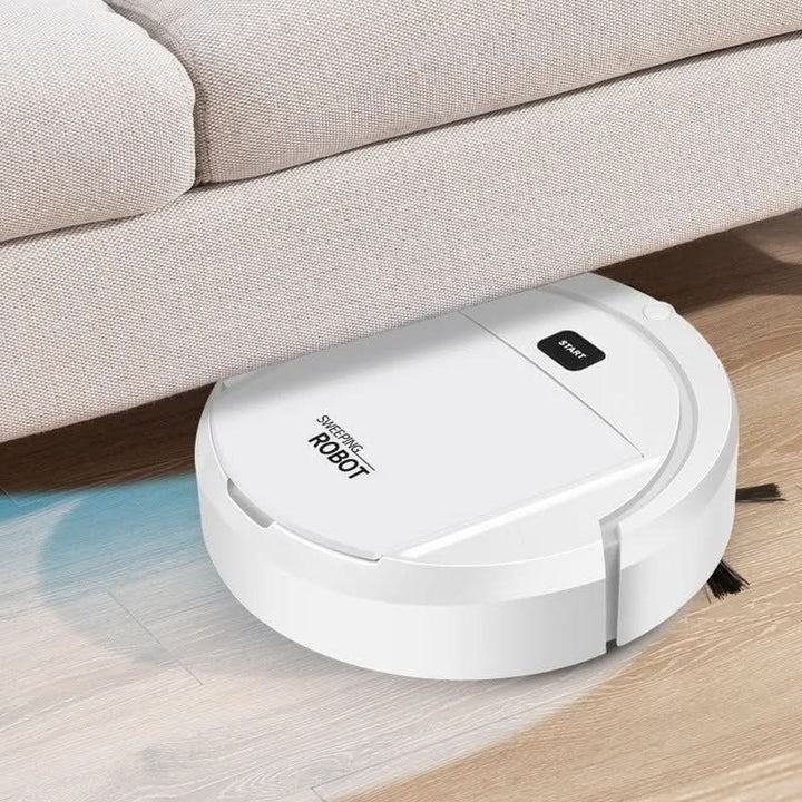 Cordless robot vacuum cleaning a hard floor - product photo 9