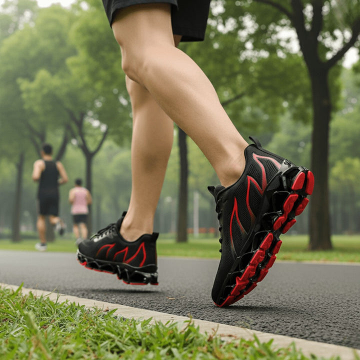 Cushioned hiking and running shoe with a supportive footbed - product photo 3