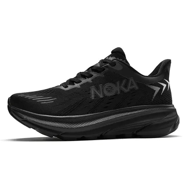 Cushioned running shoes with a spring-loaded sole - product photo 3