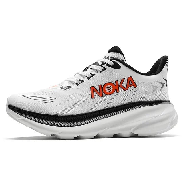 Cushioned running shoes with a spring-loaded sole - product photo 6