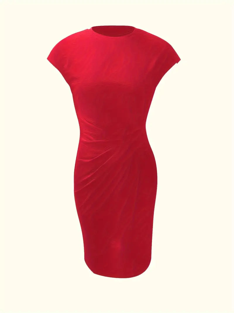Aria | Timeless Short-Sleeve Bodycon Dress For Women