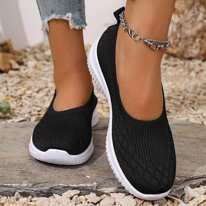 Noemi | Comfortable Knit Slip-On Shoes For Women