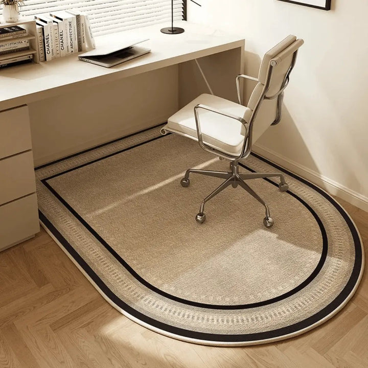 Desk chair floor mat under an office chair - product photo 3